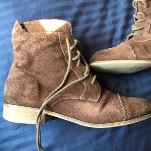Urban Outfitters Brown Suede Boot